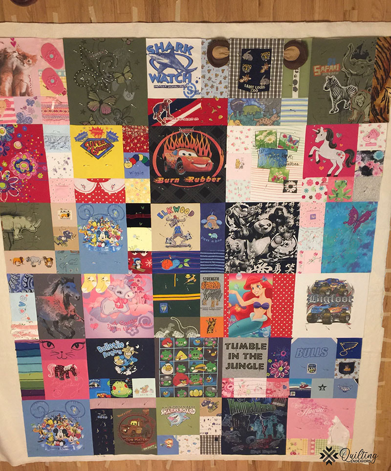 Worn & Washed Memory Quilt - Quilting Endeavors